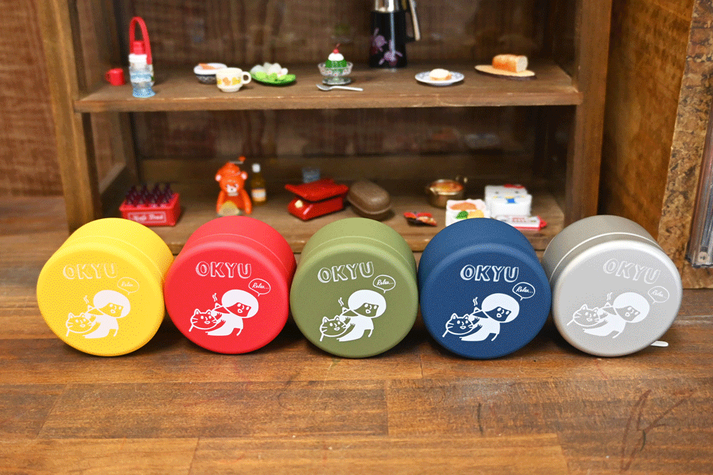 オリジナルのお灸缶は全部で5色