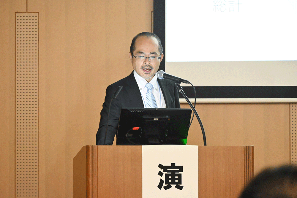 山下氏。全日本鍼灸学会の立場から